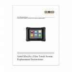 Touch Screen Panel Digitizer Replacement for Autel MaxiSys Elite